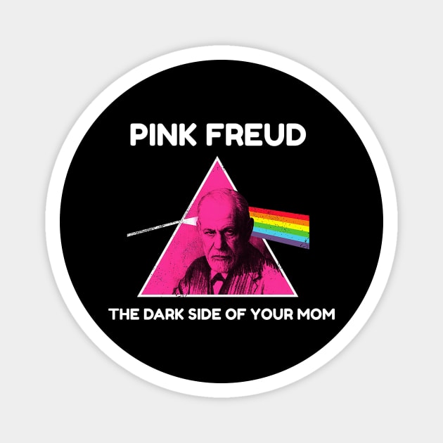 THE DARK SIDE OF YOUR MOM Magnet by Psychoanalytic's Store